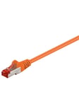 CAT 6 patch cable S/FTP (PiMF) Oranssi