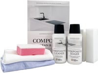 Leather Master Composite clean & seal rengöringskit för kompositmaterial - 2 x 250 ml