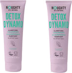 Noughty 97% Natural Detox Dynamo Clarifying Shampoo, Sulphate Free Vegan Haircar