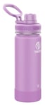 Takeya Takeya Takeya Actives Insulated Bottle 18oz/530ml Lilac Lilac OneSize, Lilac