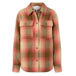 Marmot wm's ridgefield sherpa flannel jacket (dame) - grapefruit  - S - Naturkompaniet