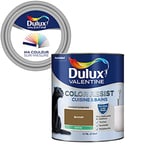 Ma Couleur Sur-Mesure par Dulux Valentine – Peinture Intérieure Murs, Plafonds, Boiseries - Palette Créativité, Cuisine & Bain Satin, Bronze , 0,75 L