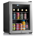 Subcold Super35 Silver | Mini Beer Fridge | Drinks Fridge | 3-18°C Adjustable