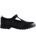 Kickers Kick Low Womens Black Shoes Leather - Size UK 3