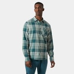 Helly Hansen Men’s Aker Flannel Long Sleeve Shirt Grønn L