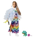 Barbie EXTRA docka - husdjur krokodil