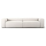 Decotique Grand 4-Seter Sofa, Steam White Bouclé