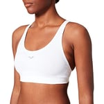 ARENA Sand Women's Sports Bra Low Support B Cup, womens, 001901, White, 3-4 Years