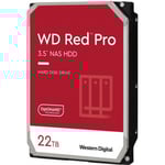 WD Red Pro 22 Tt SATA NAS HDD 3,5" -hårddisk