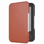 Ultra Slim Smart Magnetic Leather Case Cover For Amazon Kindle 3 3rd generation e-book reader keyboard screen Kindle 3 Case-Brown