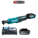 Makita DWR180 18V 1/4" & 3/8" Ratchet Wrench With 1 x 6.0Ah Battery & Charger