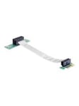 Riser Card PCI Express x1 with Flexible Cable