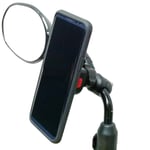 Compact Scooter Mirror mount & TiGRA Case for Samsung Galaxy S10e