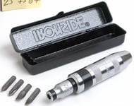 Ironside 120600 Slagskruvmejselsats med 4 bits, i plåtlåda