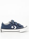 Converse Kids Star Player 76 Ox Trainers - Navy/black, Navy/White, Size 1 Older