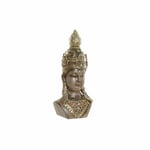Dekorativ figur Brun Gylden Buddha Orientalsk 15 x 9 x 30 cm