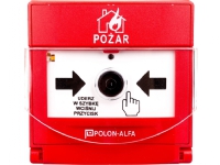 Polon-Alfa manuell adresserbar brannalarm, innfelt (ROP-4001MH)