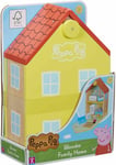 Peppa Wooden Family Home House Playset with Wood Peppa Figure & Accessories