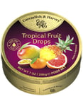 Cavendish & Harvey Tropical - Godis med Tropiska Smaker i Metallask 200g