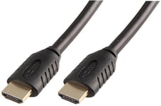 PRO SIGNAL High Speed HDMI Leads Male to Male, Gold Plated, 1m Black, 25 Pack