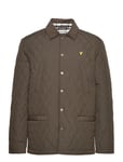 Lyle & Scott Quilted Jacket Khaki Green