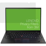 Lenovo - Filtre de confidentialité pour ordinateur portable - amovible - adhésif - 14" - pour ThinkPad T14 Gen 3 21AH; X1 Carbon Gen 10 21CB, 21CC; X1 Carbon Gen 9 20XW, 20XX