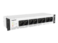 Legrand Keor PDU 800 - UPS (kan monteres i rack) - AC 230 V - 480 watt - 800 VA - 9 Ah - USB - utgangskontakter: 8 - 2U - 19 - Frankrike