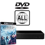Panasonic Blu-ray Player DP-UB450EB-K MultiRegion for DVD inc Everest 4K UHD