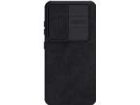 Nillkin Qin Leather Pro Case Samsung Galaxy S23 case flip cover camera cover black