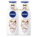 Nivea Body Lotion winter moment Body Milk Shea butter & valuable oil 400 ml X2