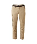 Craghoppers Mens Kiwi Slim Trousers (Raffia) - Beige - Size 34W/32L
