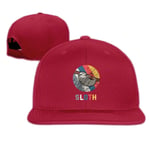 Pinakoli Unisex Snapback Hats Casual Adjustable Baseball Cap Hip Hop Trucker 100% Cotton Flat Bill Ball Hat Run Hat