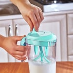 Big Trendy Mixer Pitcher Blender for Juice's, Fruits, Milk Drink 2.2 Litre Plastic Jug with Lid and Stylish Mixer Vented Spout (Green)