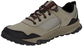 Timberland Homme Lincoln Peak Lite F/L Low Chaussures de randonnée, Cuir Gris Moyen, 43 EU