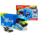 T-Racers X-Racer Turbo Truck Play Set Lorry Vehicle Driver Car Figurine Wheels