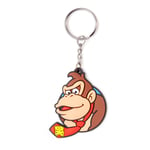 Nintendo Super Mario Bros. Rubber Character Keychain Donkey Kong KE060908NT