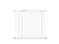 Hauck Clear Step Autoclose 2 security gate, 75 - 80 cm, white + 9 cm extension piece