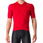 Castelli Espresso Short Sleeve Cycling Jersey - SS24 Rich Red / Deep Bordeaux 3XLarge Red/Deep