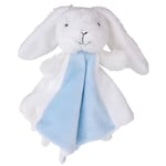Koseklut 28 cm Kanin hvit/blå Tinka Baby