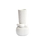 Samsurium Honkabell Vase, White
