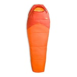 The North Face Wasatch Pro 40 Sleeping Bag, Right Hand,Zion Orange/Persian Orange