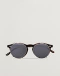 TBD Eyewear Pleat Clip On Sunglasses Classic Tortoise