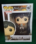 BRAND NEW! FUNKO POP! ANIMATION - ATTACK ON TITAN - BERTHOLDT HOOVER - #1167