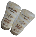 2 x 180 ml Hawaiian Tropic SPF 50 Satin Protection Sun Lotion