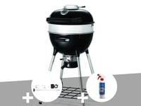 Barbecue à charbon Charcoal Napoleon Kettle Pro 47 cm + Rôtissoire pour barbecues à charbon + Nettoyant grill 3 en 1 Napoléon