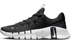 NIKE Men's Free Metcon 5 Sneaker, Black/White-Anthracite, 11 UK