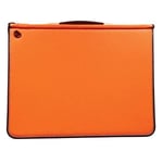 Artcare 15483310 Portfolio en matériau synthétique avec 5 Pochettes 46 x 5 x 36 cm Format A3 Orange Sunset