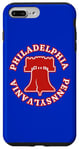 Coque pour iPhone 7 Plus/8 Plus Philadelphie Pennsylvanie Liberty Bell Patriotic Philly