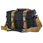 Large DSLR Camera Shoulder Bag Case For Nikon D3400 D3500 D3200 D3300 (Black)