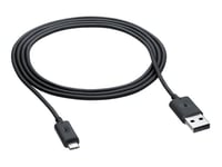 Nokia CA-190CD - Câble de chargement / de données - USB mâle pour Micro-USB de type B mâle - noir - pour Nokia 20X, 216, 301, 515; Asha 210, 230; Lumia 1020, 1320, 1520, 620, 720, 810, 82X, 92X